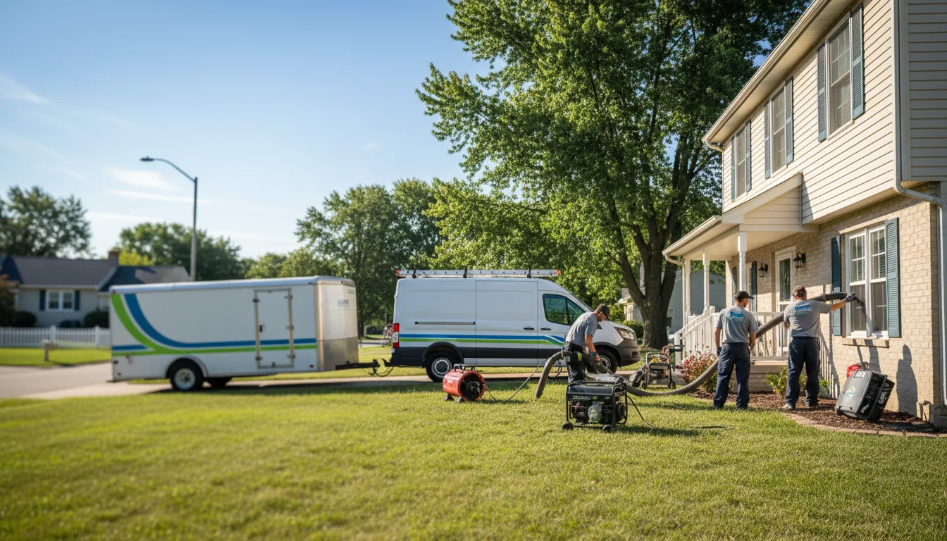 Flooded Basement Restoration And Cleanup With Repair in Primrose, NE near me